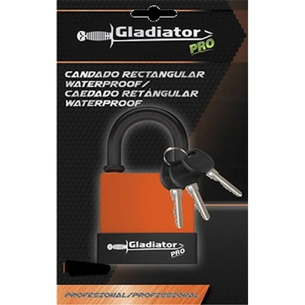 Candado Rectangular Waterproof 55mm Gladiator Pro Can755
