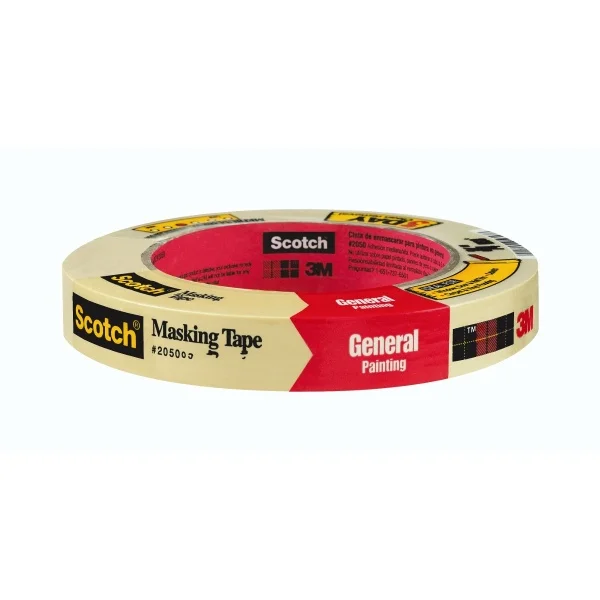 Rollo De Cinta De Papel Enmascarar 3m 24mm X 50mt