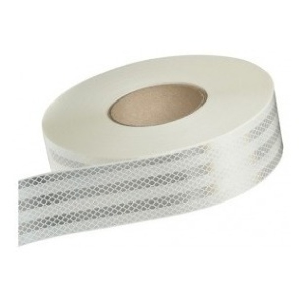 Cinta Reflectiva P/camiones Blanca 5cm X 45.7mt Hx