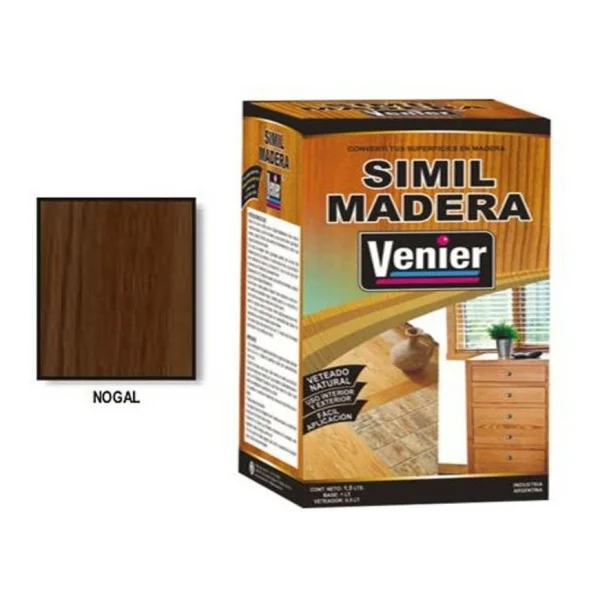 1,5lts Pintura Simil Madera Venier Converti Todo En Madera! - Imagen 5