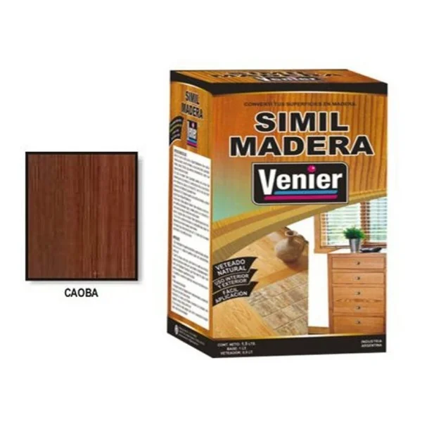 1,5lts Pintura Simil Madera Venier Converti Todo En Madera! - Imagen 4