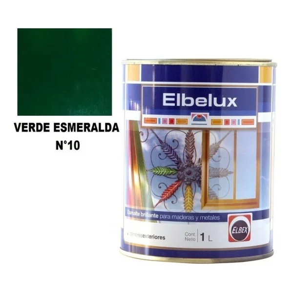 1lt Esmalte Sintetico Brillante Elbelux Elbex 32 Colores - Imagen 11