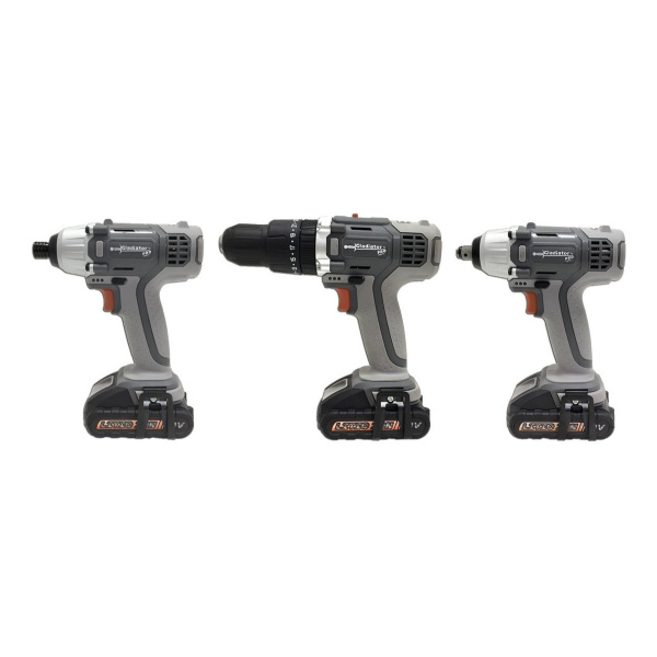 Kit De Taladro , Llave De Impacto Y Atornillador 18v Neo