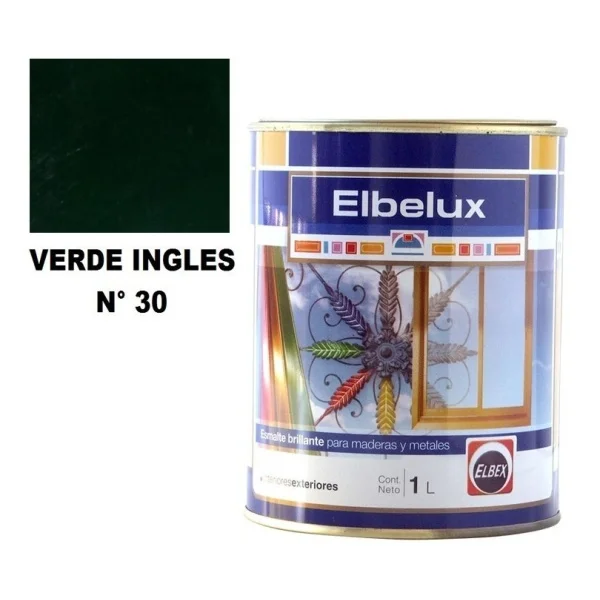 1lt Esmalte Sintetico Brillante Elbelux Elbex 32 Colores - Imagen 13