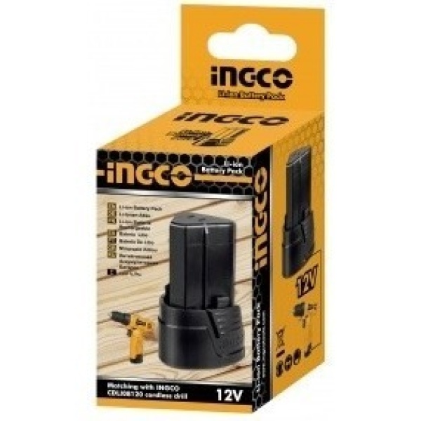 Bateria De Taladro Atornillador Ingco 12v Litio Cdli08120