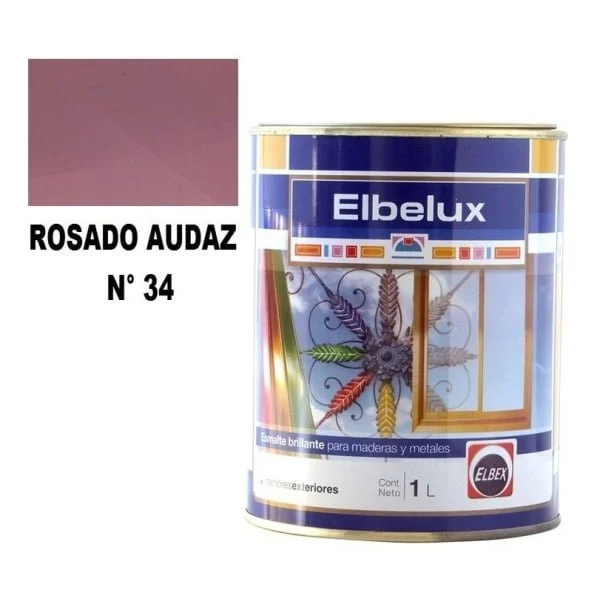 1/4l Esmalte Sintetico Brillante Elbelux Elbex 36 Colores - Imagen 31