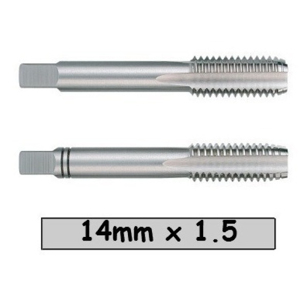 Juego De 2 Piezas De Macho 14mm X 1.5 Codigo M14m15