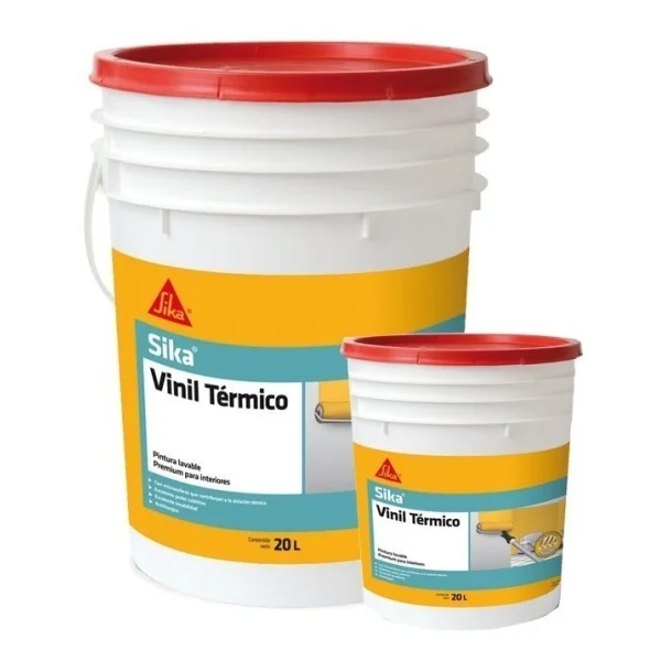 20l+4l Pintura Sika Sikavinil Termico Interior Lavable