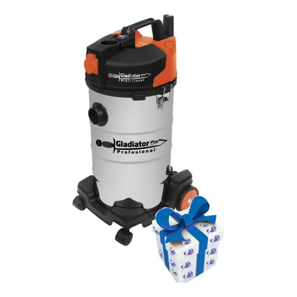 Aspiradora Gladiator A840 40lts Seco Y Humedo 1320w