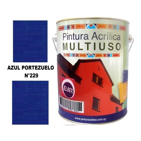 1/4lt Pintura Color Multiuso Elbex Pam 33 Colores A Eleccion - Imagen 17