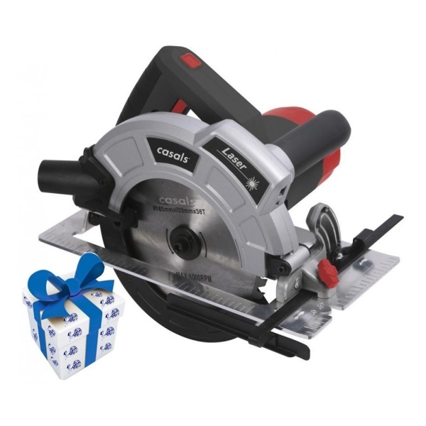 Sierra Circular Casals Ccs 190l 1500w 71/4 + Regalo !