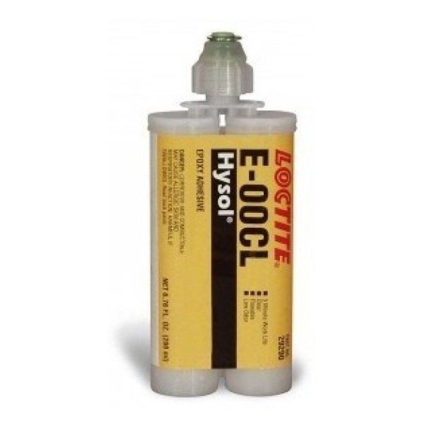 Adhesivo.epoxy,vidrio/metal,cura.rap,50ml Loctite E-00cl