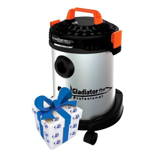 Aspiradora Gladiator A712 12lts Seco Y Humedo 1000w +
