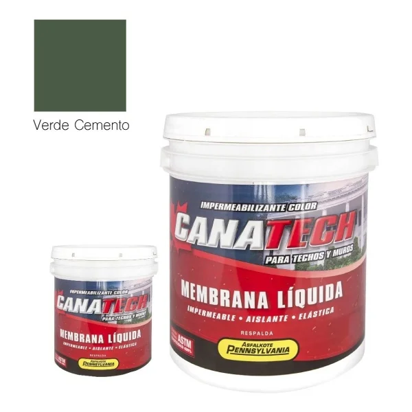 20k + 4k Membrana Liq Impermeabilizante Canatech 10 Colores! - Imagen 2