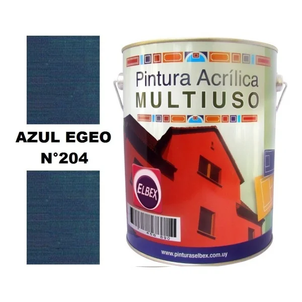 1/4lt Pintura Color Multiuso Elbex Pam 33 Colores A Eleccion - Imagen 18