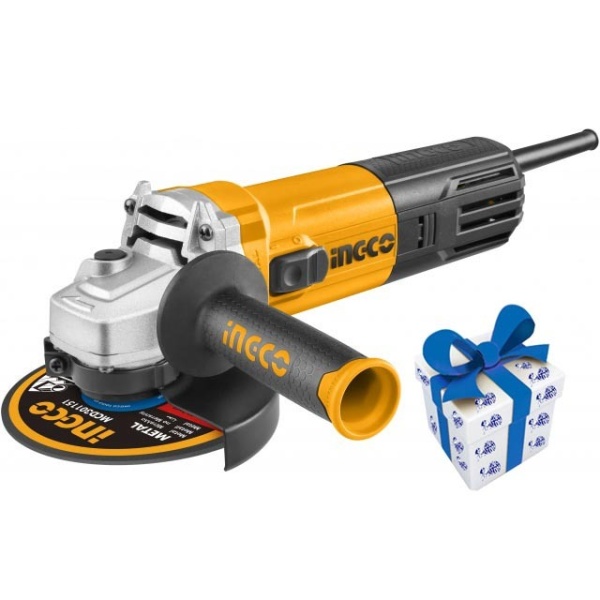 Amoladora Angular 5 Ingco Ag130018 125mm 1300w + Regalo !
