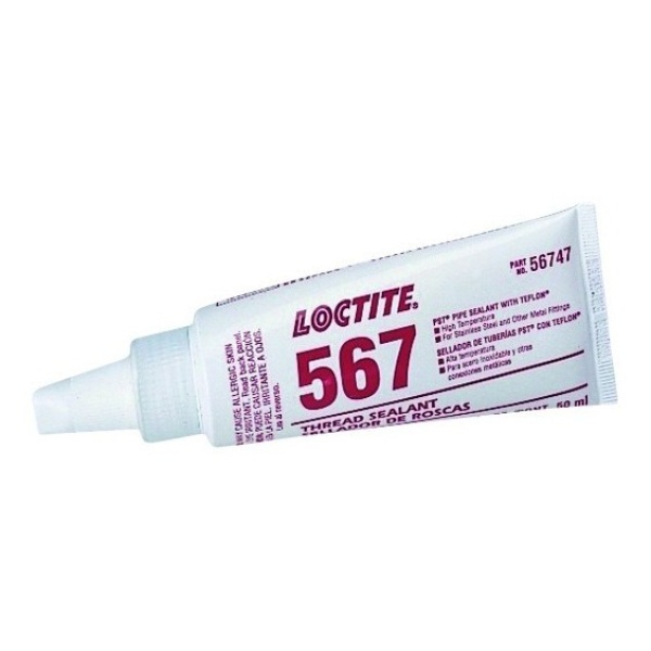 Sellaros.al/pres C/ptfe P/gas(teflón Líq)50ml Loctite 56