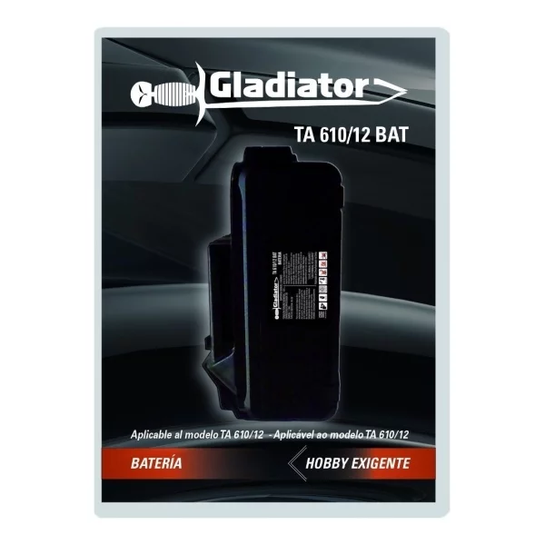 Cargador De Batería Aplicable Al Mod Gladiator Ta610/12bat