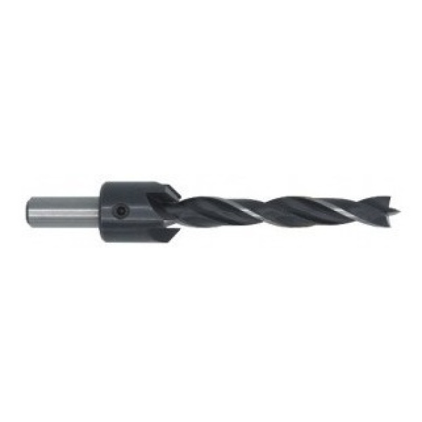 Mecha Avellanadora Cilindrica 3 Ptas 5mm Crv P/ Madera Ecef