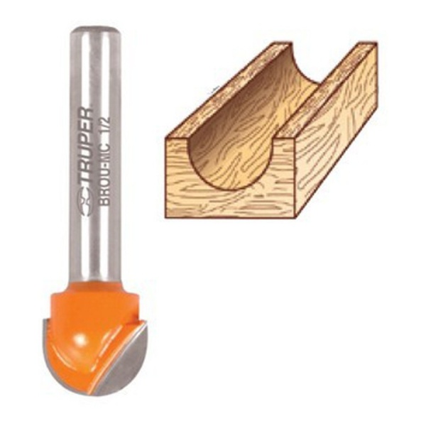 Router De Widea  1/2  Caña 3/8 X 1/4 Truper Brou-mc