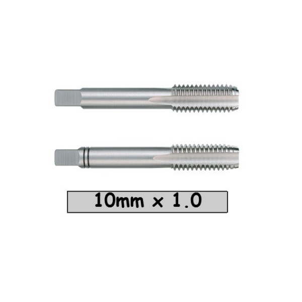 Juego De 2 Piezas De Macho 10mm X 1.0 Codigo M10m1