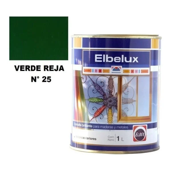 4lt Esmalte Sintetico Brillante Elbelux Elbex 32 Colores - Imagen 11