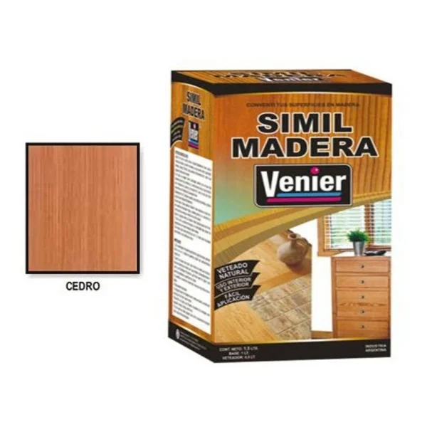 1,5lts Pintura Simil Madera Venier Converti Todo En Madera! - Imagen 3