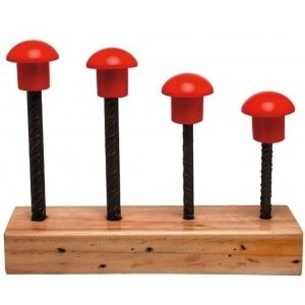 Pack 6 Seta Protector P/punta De Varilla 12a24mm Climax
