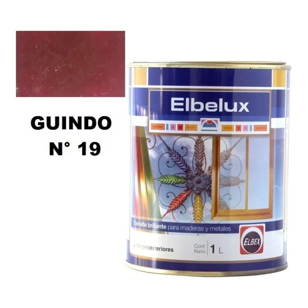 1lt Esmalte Sintetico Brillante Elbelux Elbex 32 Colores - Imagen 28