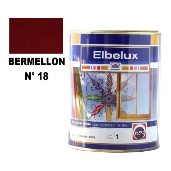 1lt Esmalte Sintetico Brillante Elbelux Elbex 32 Colores - Imagen 29