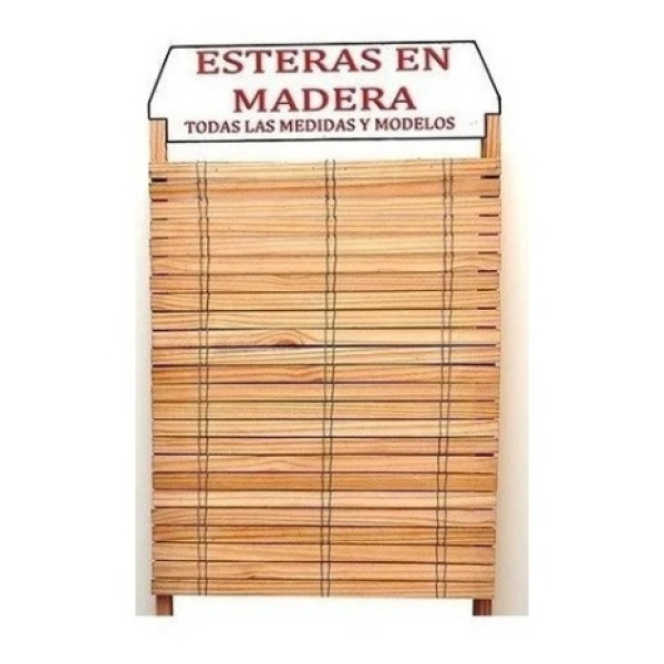 Esteras De Madera Completas En Pino