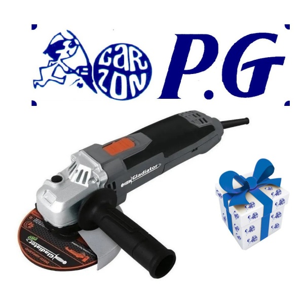 Amoladora Angular Gladiator Pro Aa 415/2 Plus 700w + Regalo