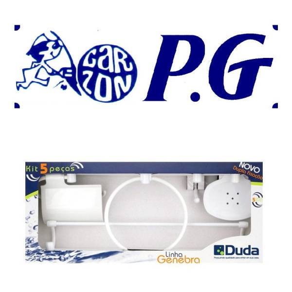 Accesorio Para Baño Genebra 5pc Blanco P G