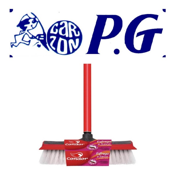 Escoba Frega Suelo Con Palo 2 En 1 Esfrega Show Condor P G