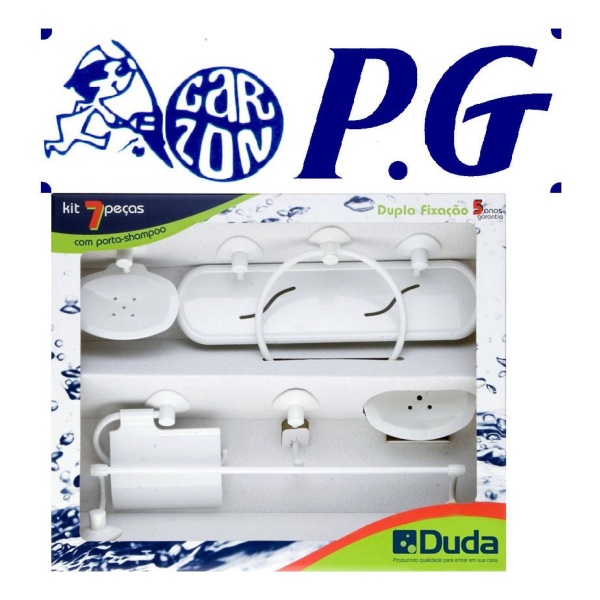 Accesorio Para Baño Genebra 7 Piezas Blanco P G
