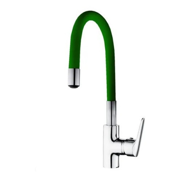 Monocomando Mesada Cocina Pico Flexible En Colores Rimontti - Imagen 4