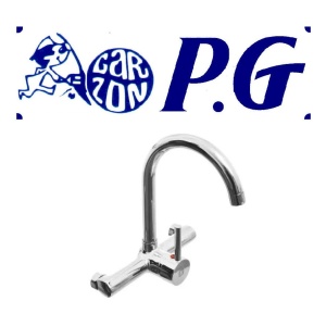 Grifo De Cocina Monocomando Pico Alto Pared Rimontti 50896