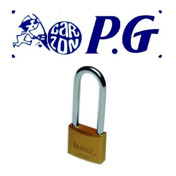 Candado Bronce Anillo Largo Doble Cierre Papaiz 30/70mm P G
