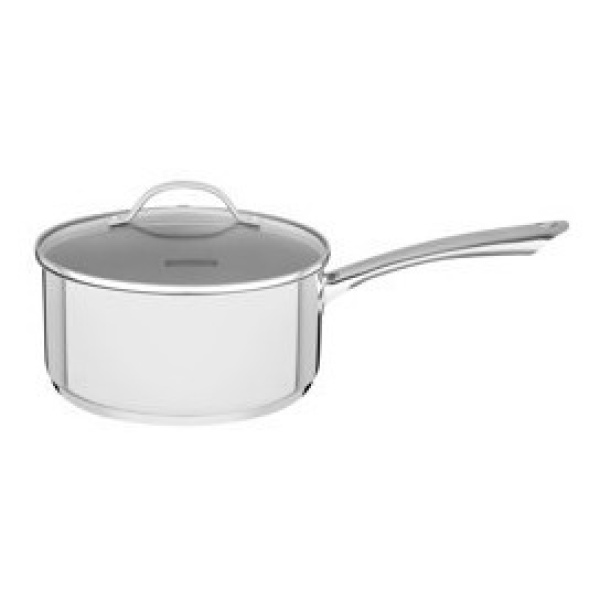 Cacerola C/mango Y Tapa De Vidrio 16cm./1.40lt. Una Tramonti