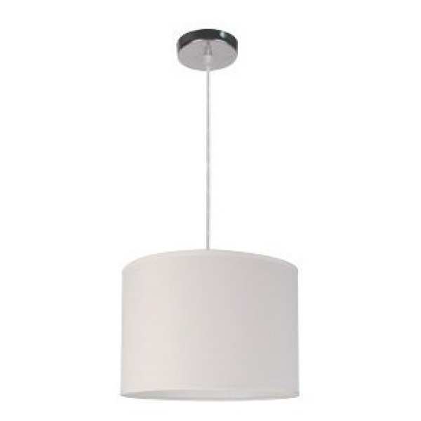 Colgante E27 Con Pantalla Circular 30 Cm.