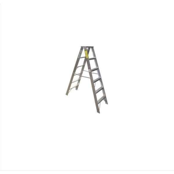 Escalera Tijera De Aluminio 1.83mt. Stl-6 Escalumex