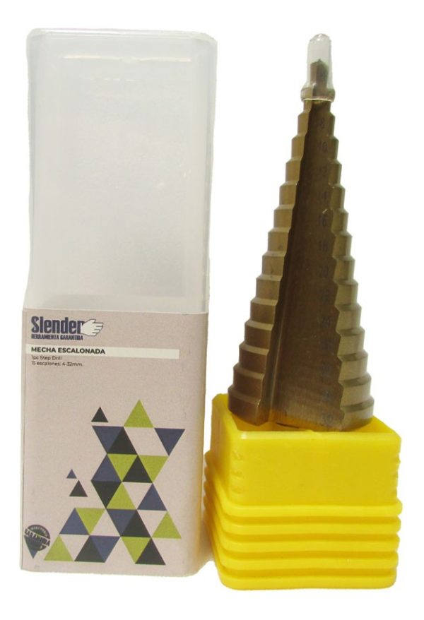 Mecha Escalonada Titanio 4-32mm 15-escalones Slender P G