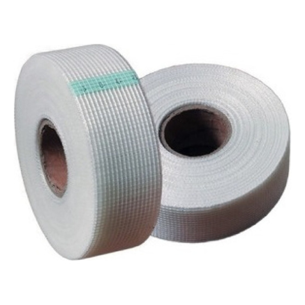 Cinta Malla Fibra Autoadhesiva Para Yeso 50 Mm X 20 Metros