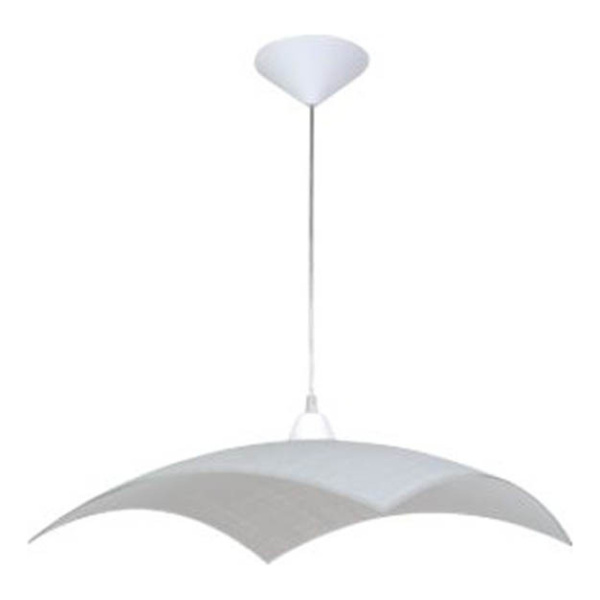 Colgante De Luz Con Vidrio Cuadrado Decorado 40 Cm Beta 6403