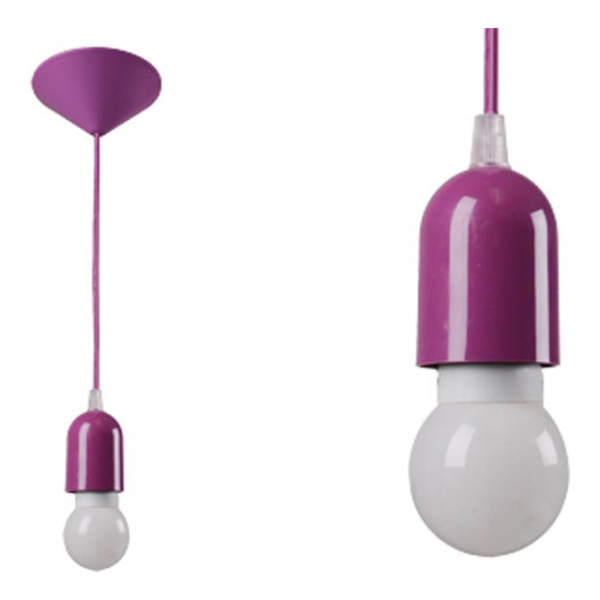 Kit Colgante Plastico Lila