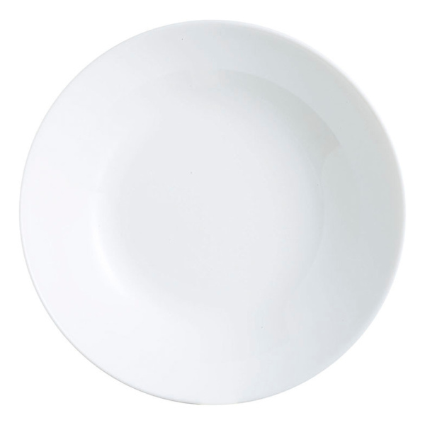 Plato Calotte (hondo) 20cm. Blanco Ref.l4003 Zelie Arcopal