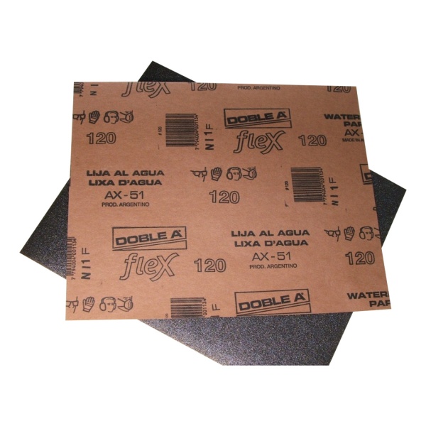 Pack 10 Hojas De Lija Al Agua Marca Aa Granos De 60 Al 600 - Imagen 13