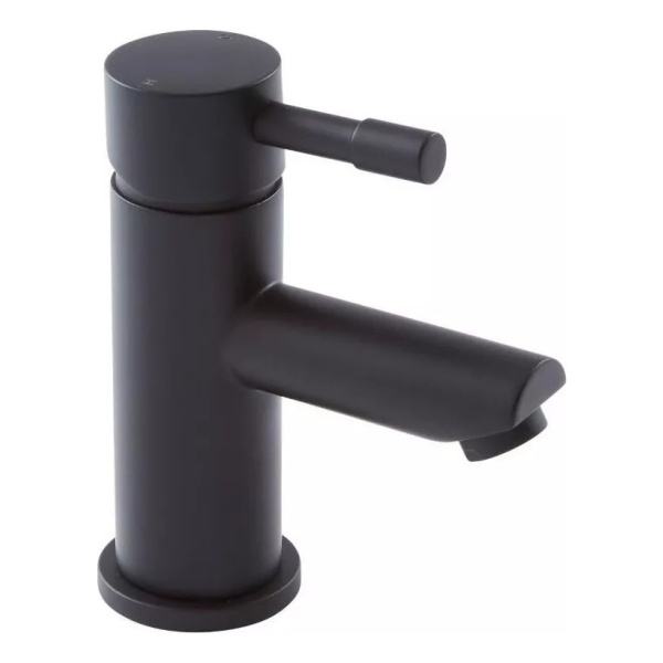 Grifería Monocomando Lavatorio Rimontti Negro Palito 21cm