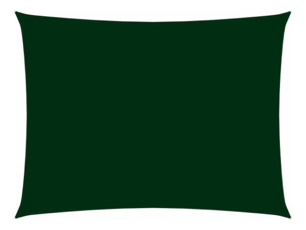 Toldo Vela Malla Sombra Impermeable Rectangular 2x3mt Verde