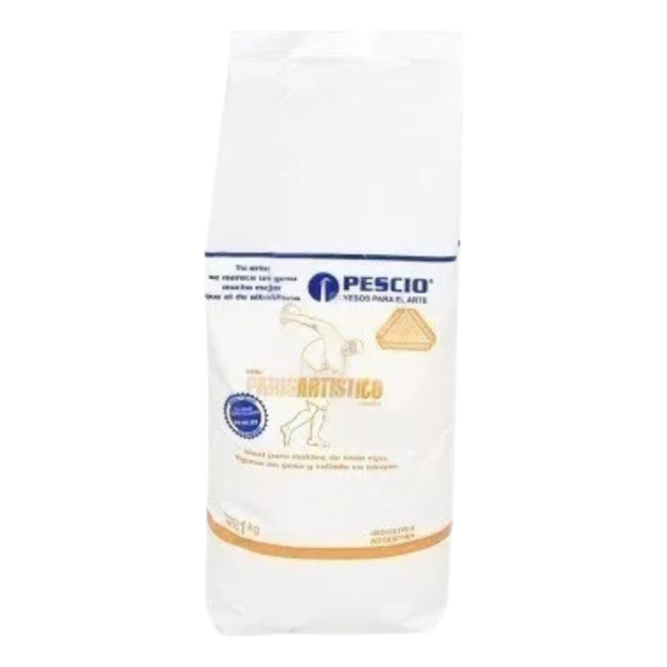 Pack X 5 Bolas De 1kg De Yeso En Polvo Paris Pescio